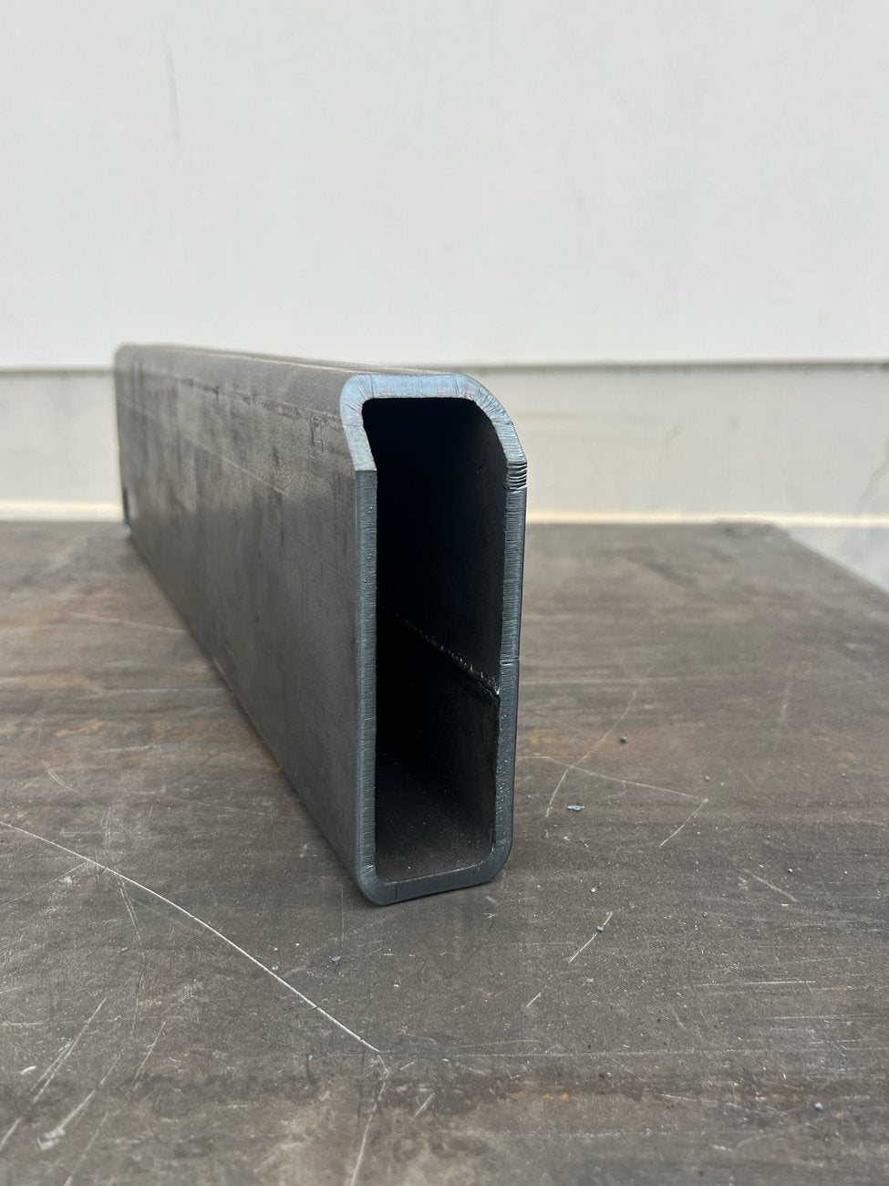 Rectangular tube with radiused corners